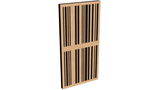 Elementi-Elementi 1D Diffusor / Absorber 2"-Mazzieri Acoustic Designs 